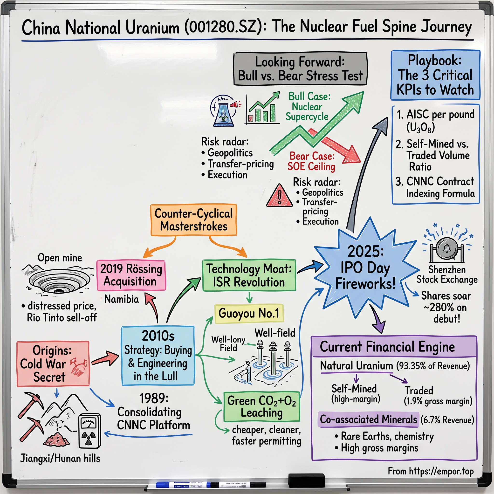 China Natl Uranium visual story map