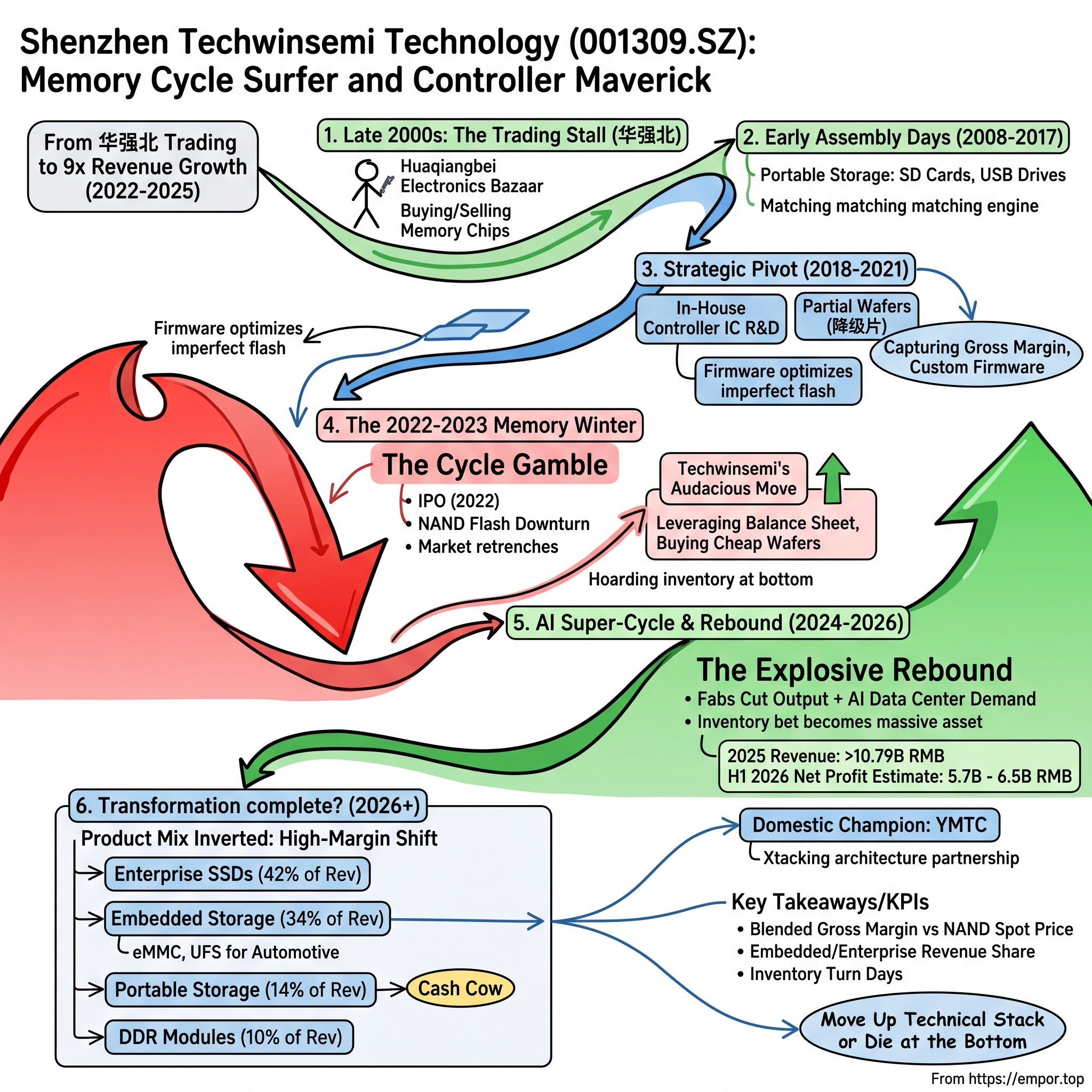 Shenzhen Techwinsemi Technology Co., Ltd. visual story map