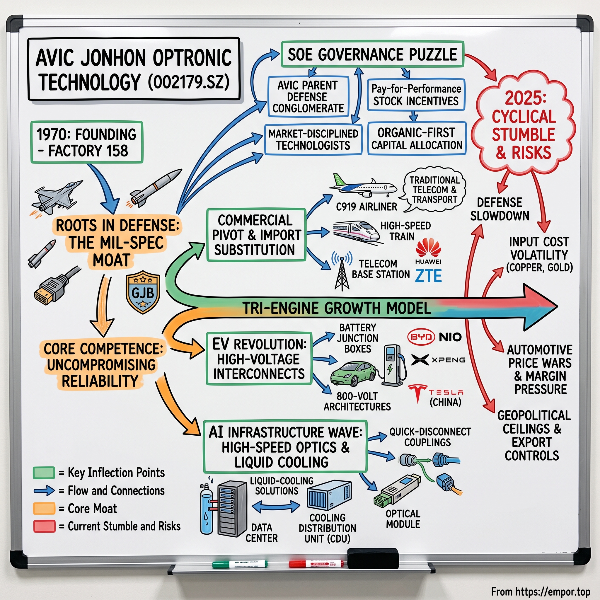 AVIC Jonhon Optronic Technology Co.,Ltd. visual story map