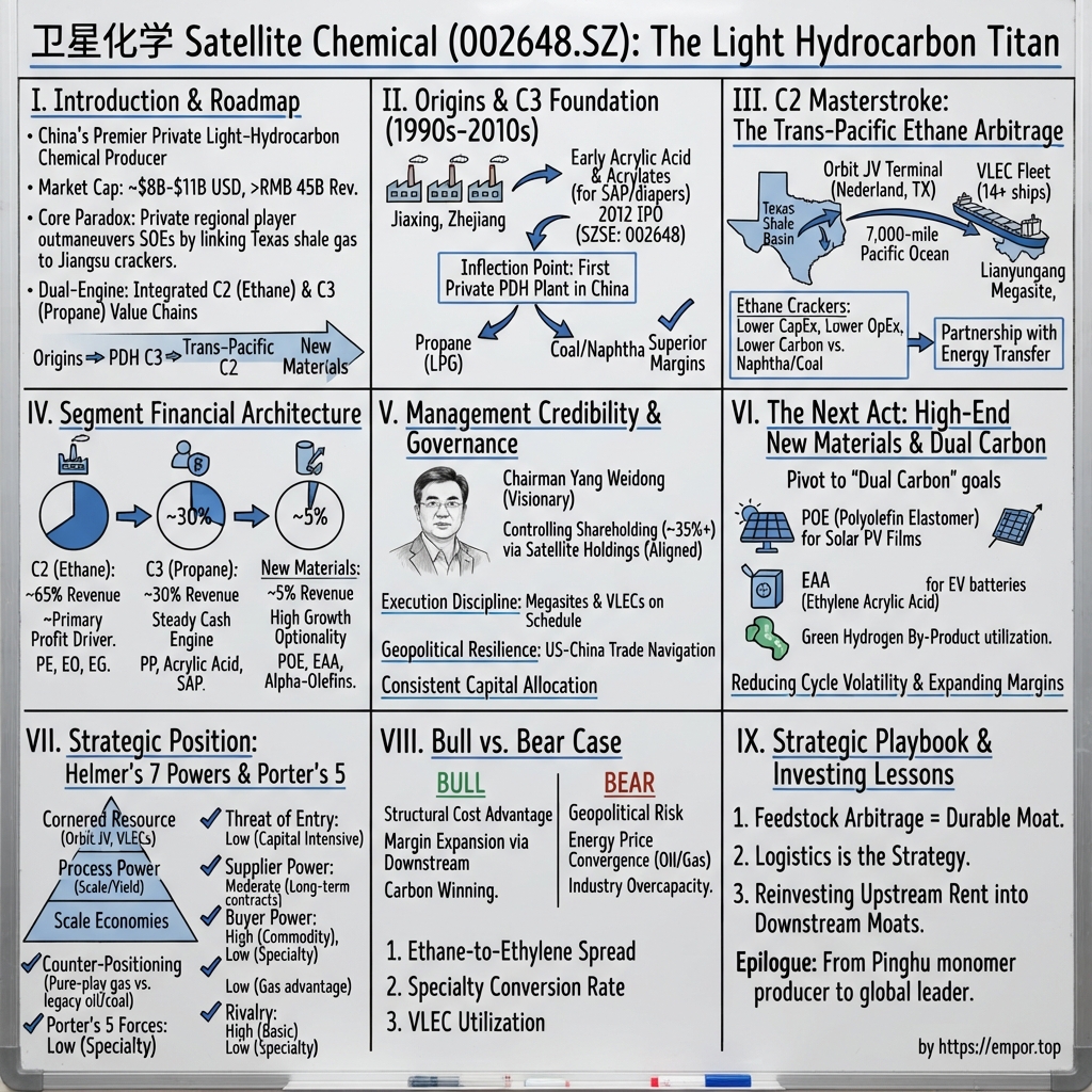 Satellite Chemical Co.,Ltd. visual story map