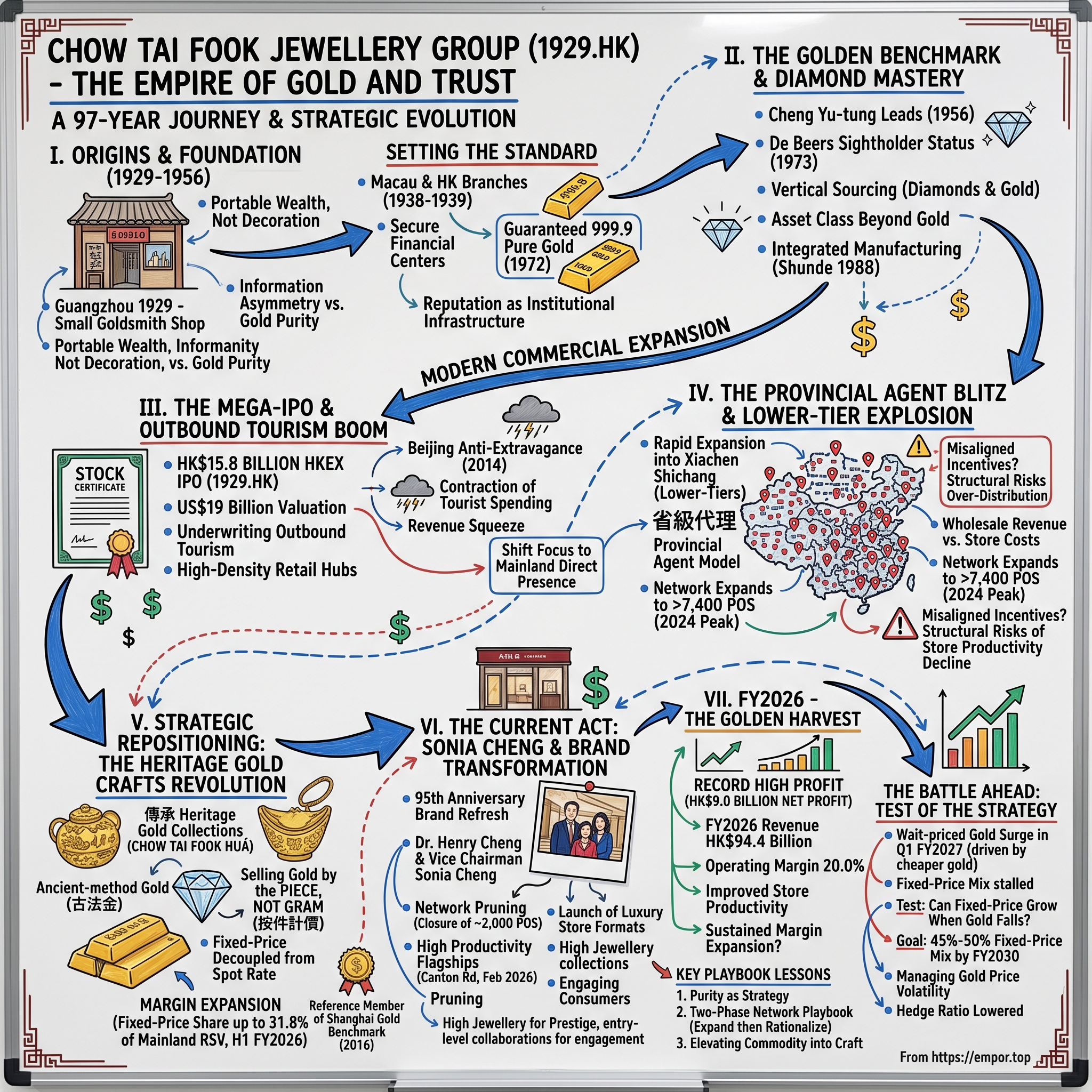Chow Tai Fook Jewellery Group Limited visual story map