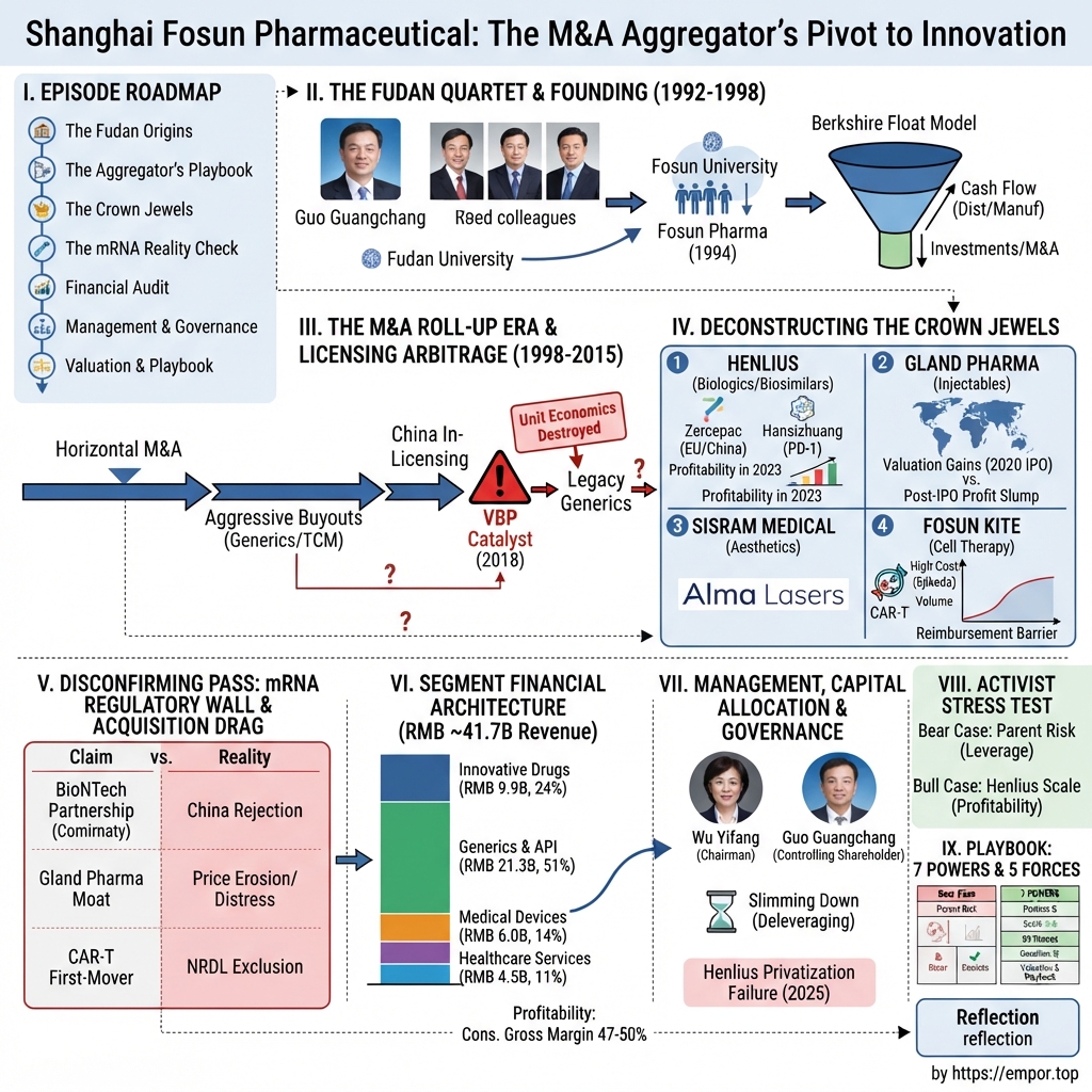 Shanghai Fosun Pharmaceutical (Group) Co., Ltd. visual story map