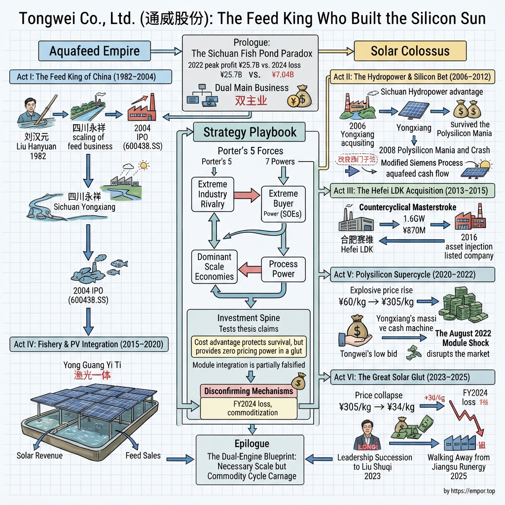 Tongwei Co.,Ltd visual story map