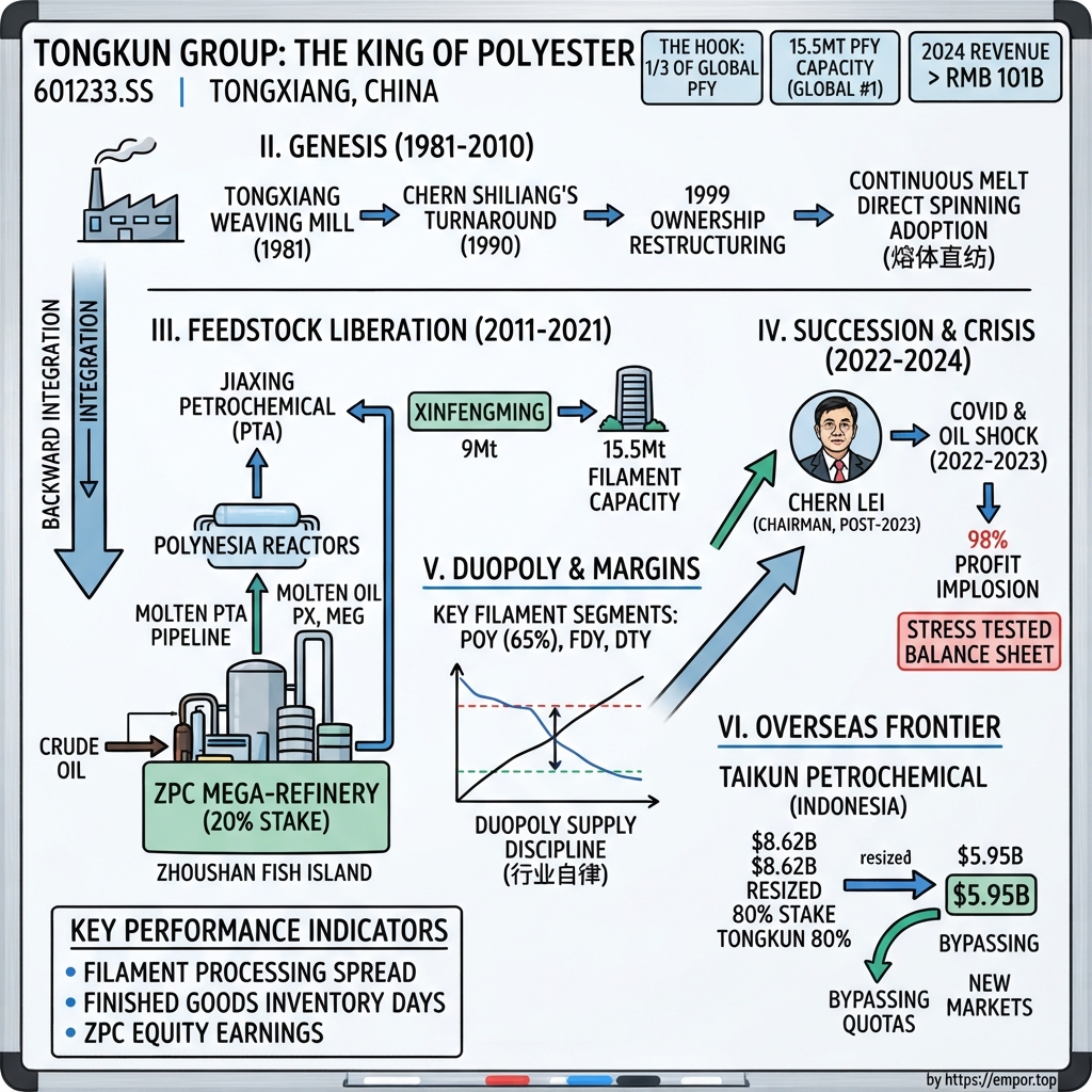 Tongkun Group Co., Ltd. visual story map