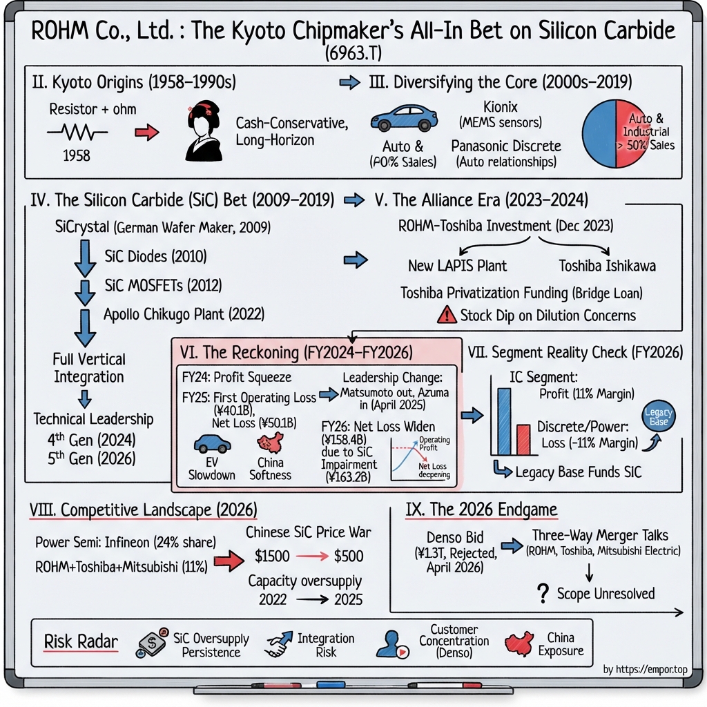 ROHM Co., Ltd. visual story map