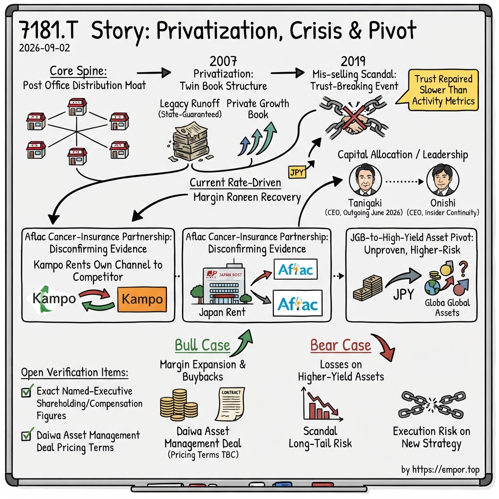 Japan Post Insurance Co., Ltd. visual story map
