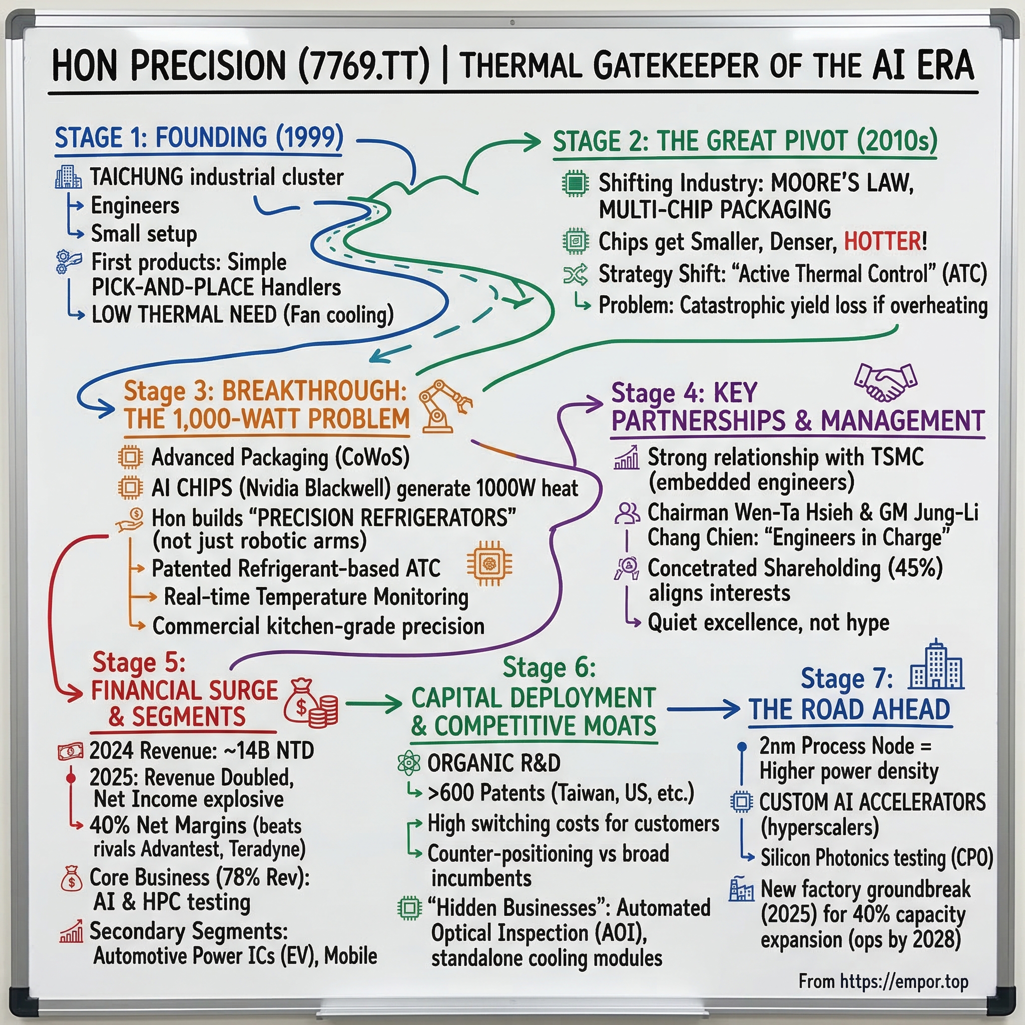 Hon Precision visual story map