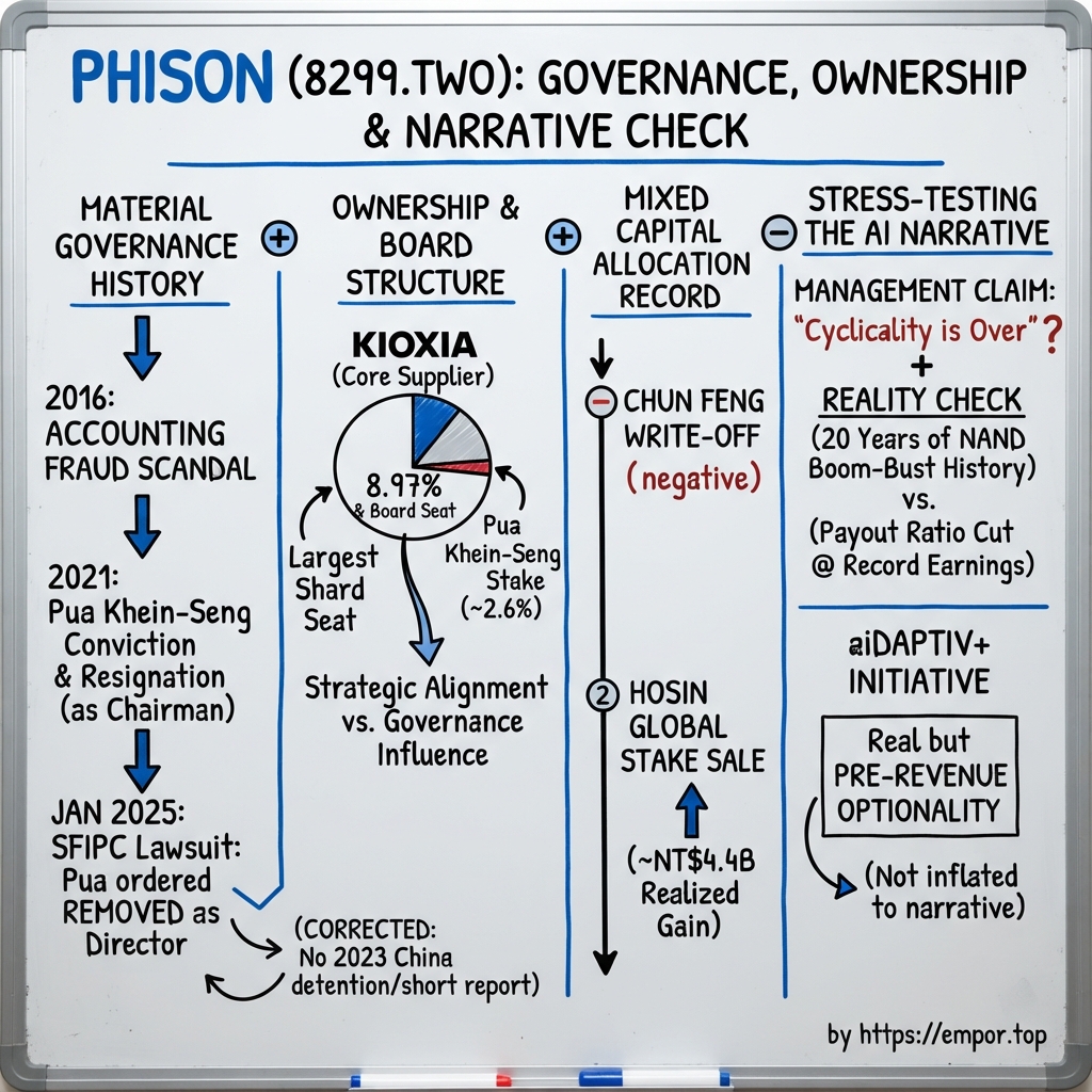 Phison Electronics Corp. visual story map
