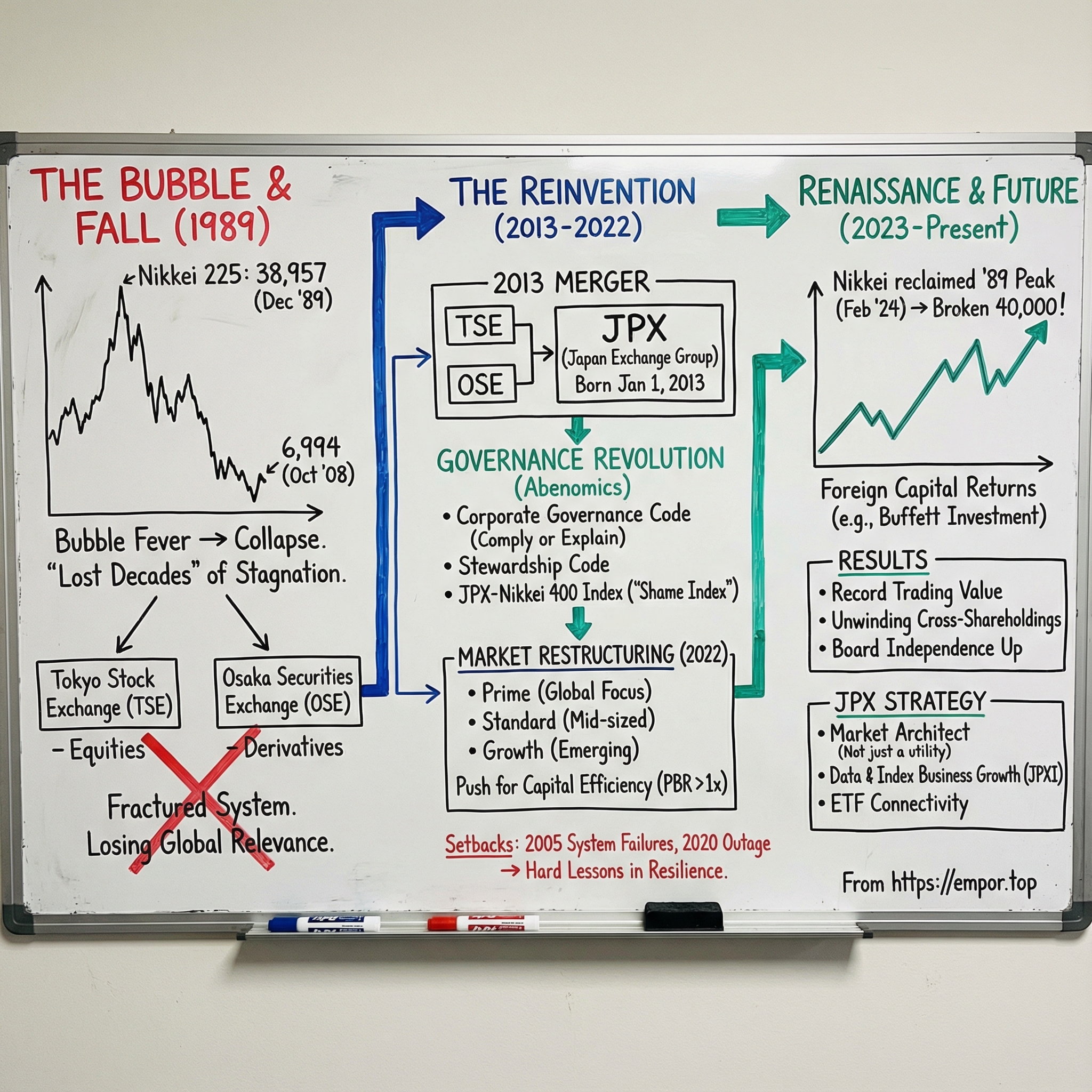Japan Exchange Group Inc. visual story map