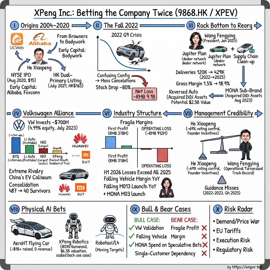 XPeng Inc. visual story map