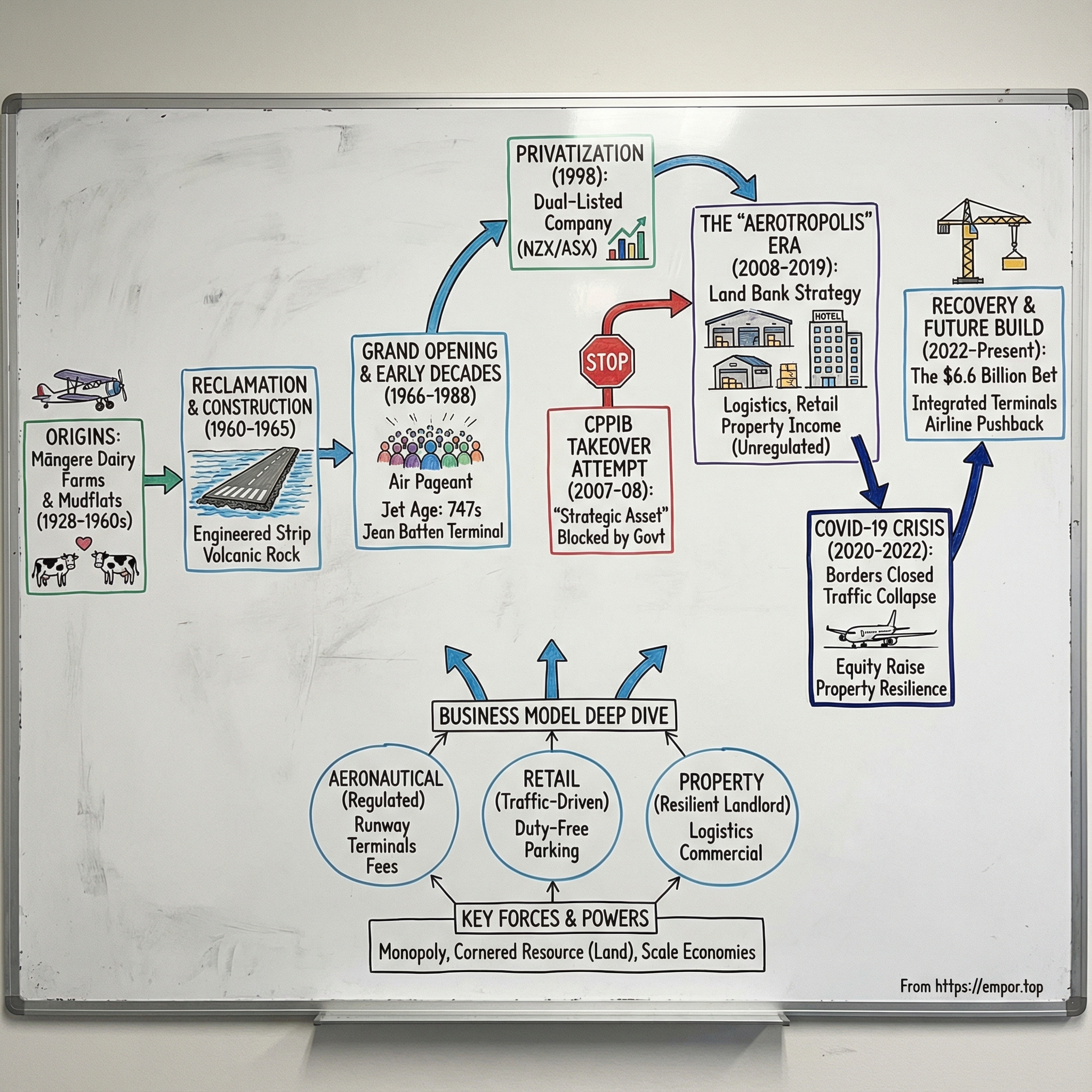 Auckland International Airport Ltd. visual story map