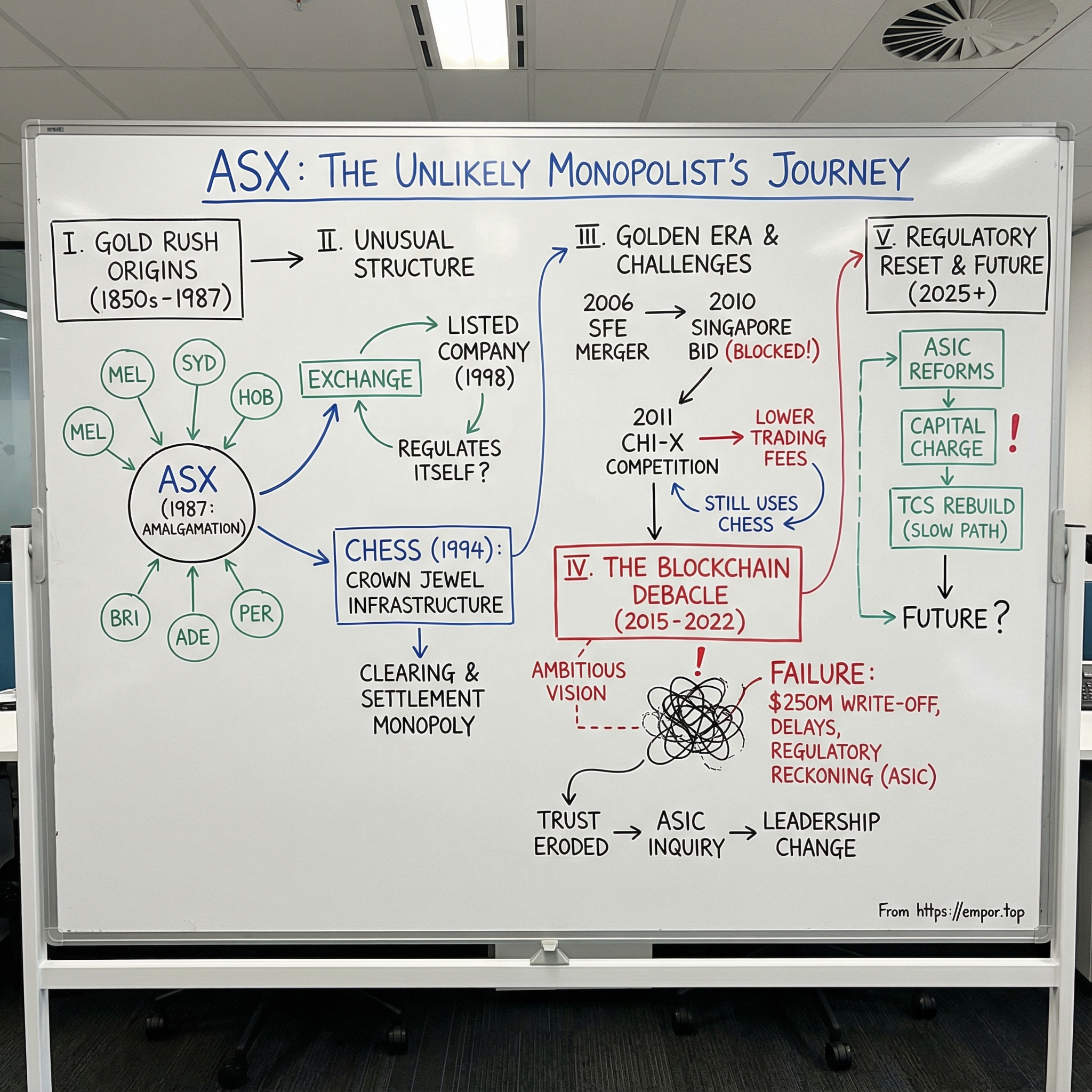 ASX Ltd. visual story map