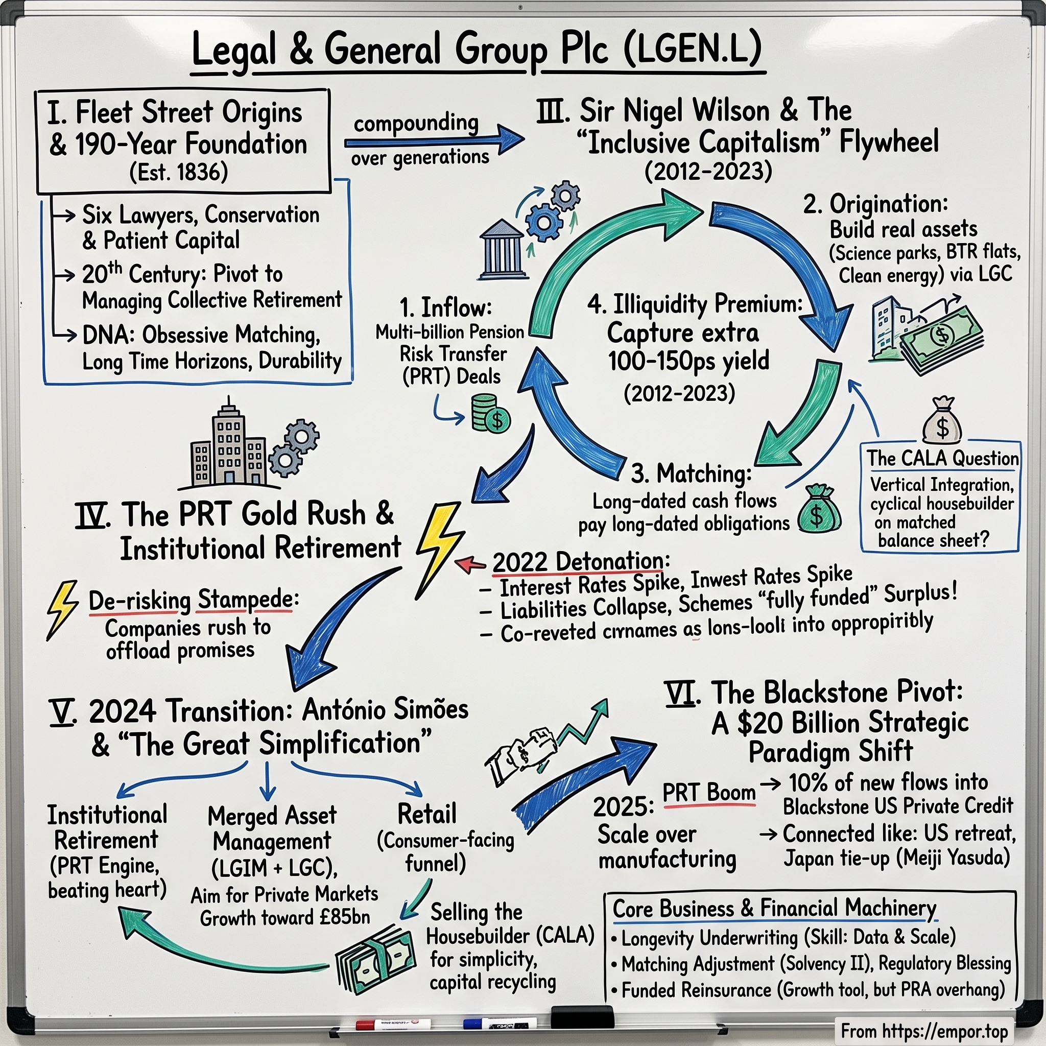 Legal & General Group Plc visual story map