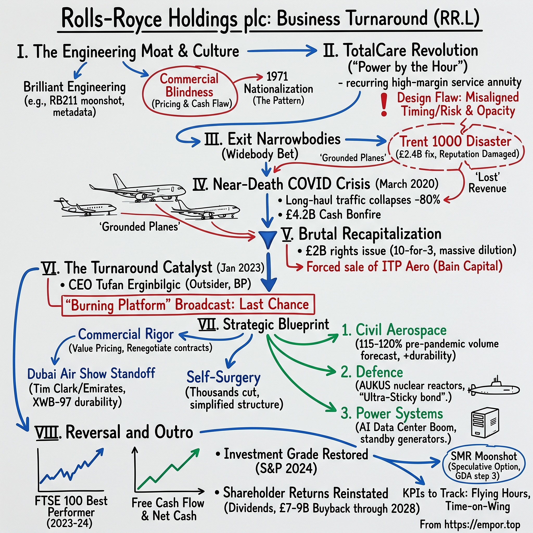 Rolls-Royce Holdings plc visual story map