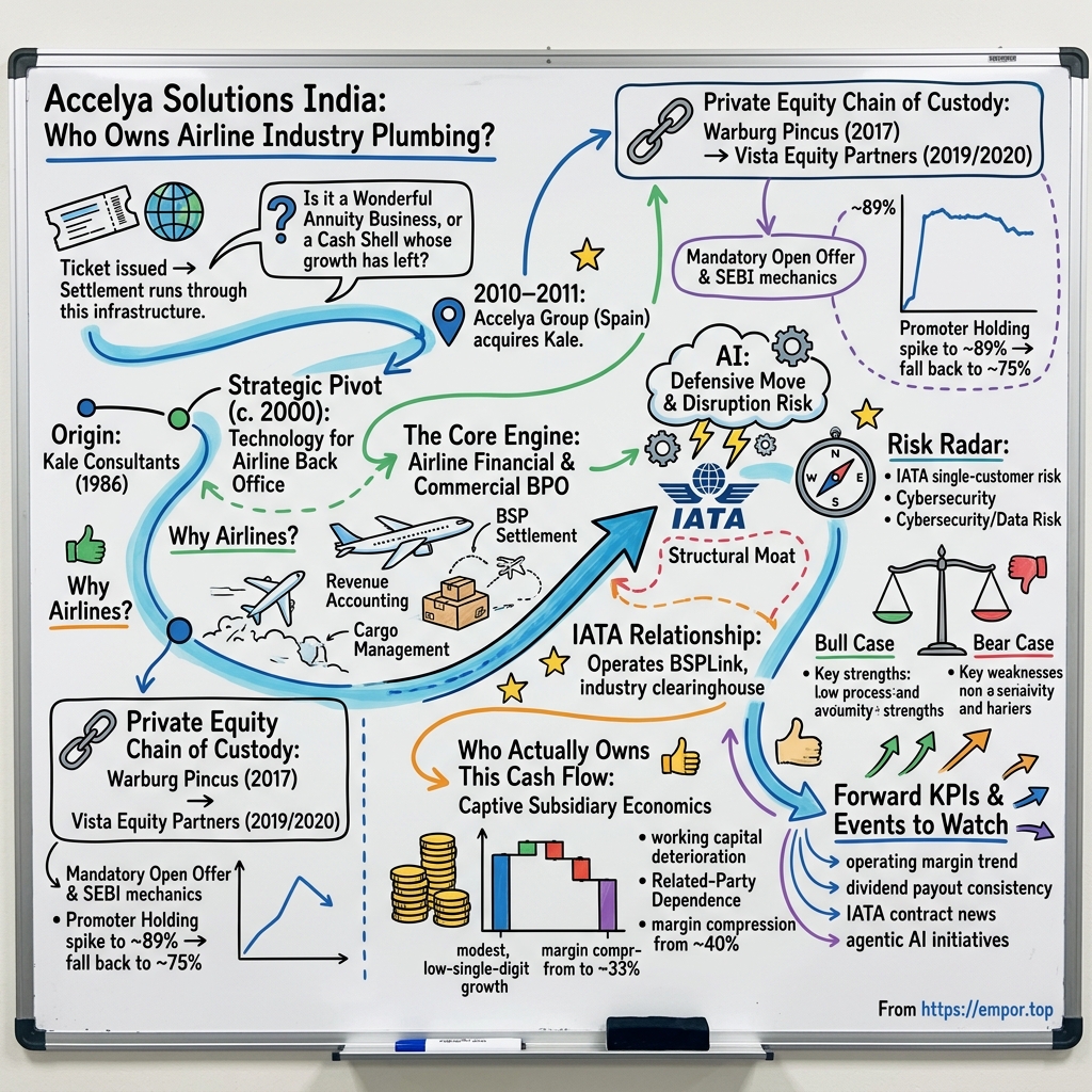 Accelya Solutions visual story map