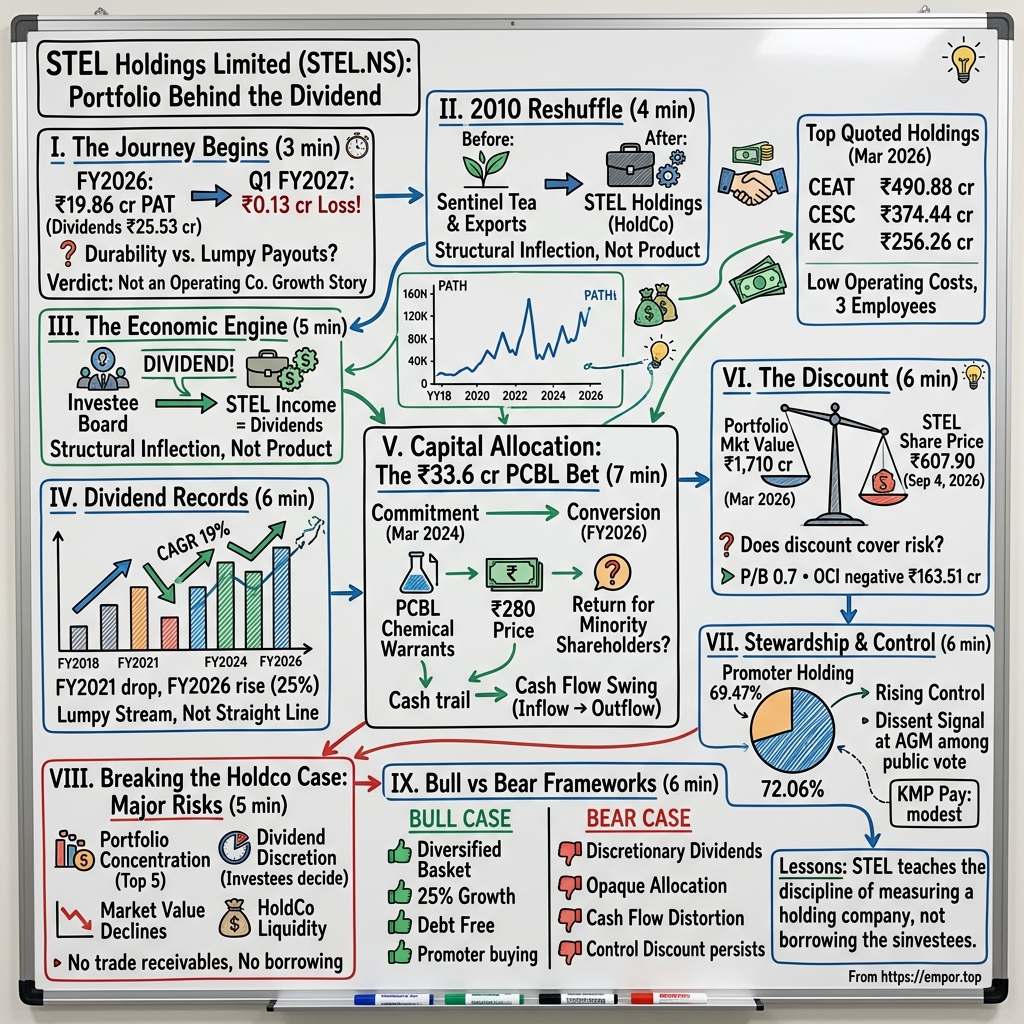 STEL Holdings Limited visual story map
