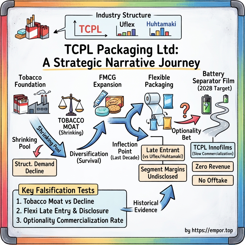 TCPL Packaging Limited visual story map