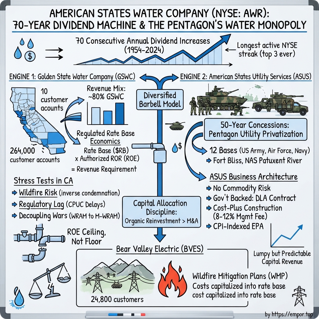 American States Water Company visual story map