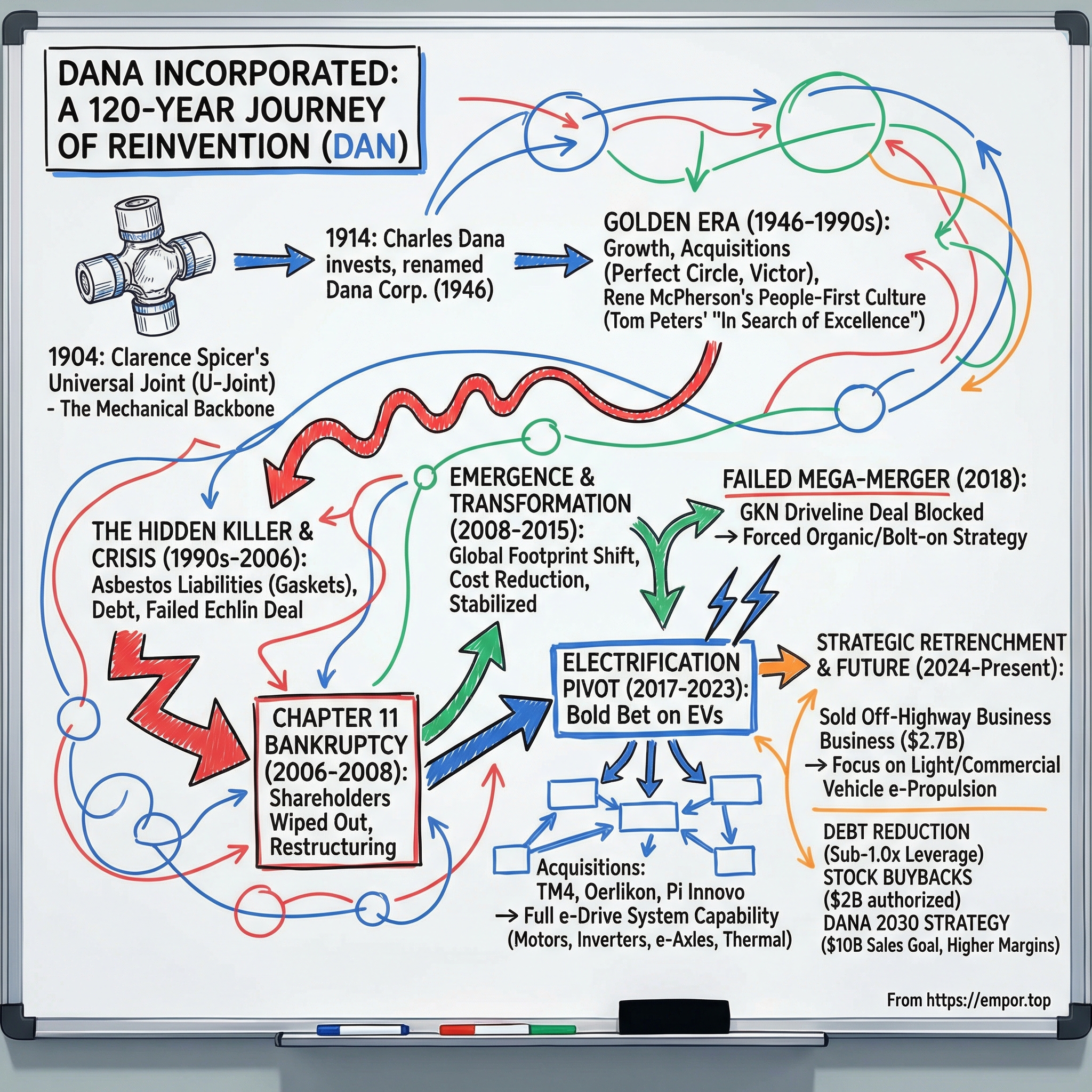 Dana visual story map