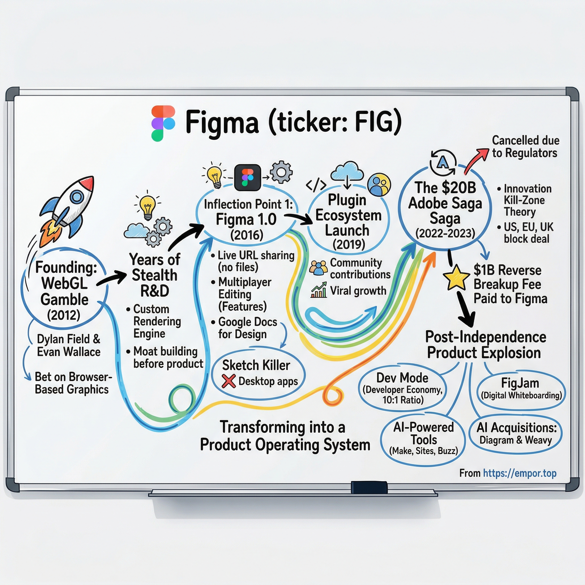 Figma visual story map