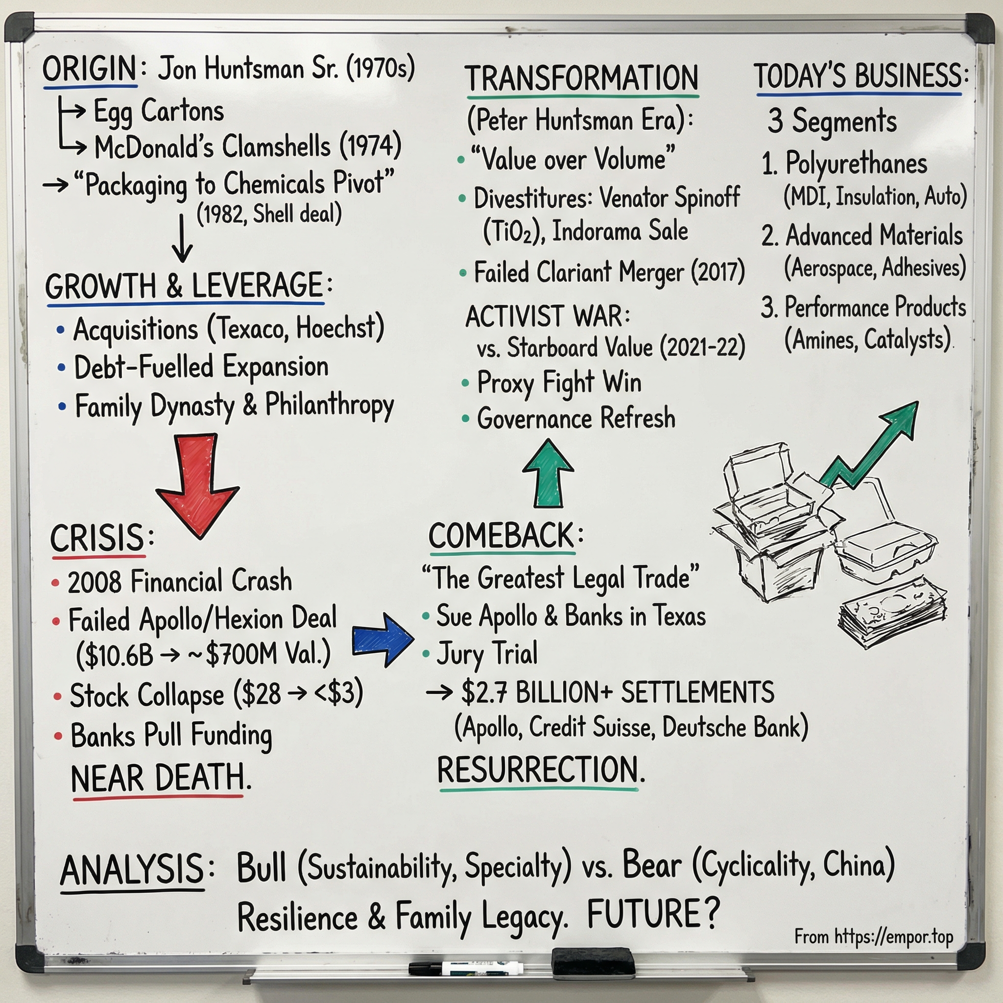 Huntsman visual story map