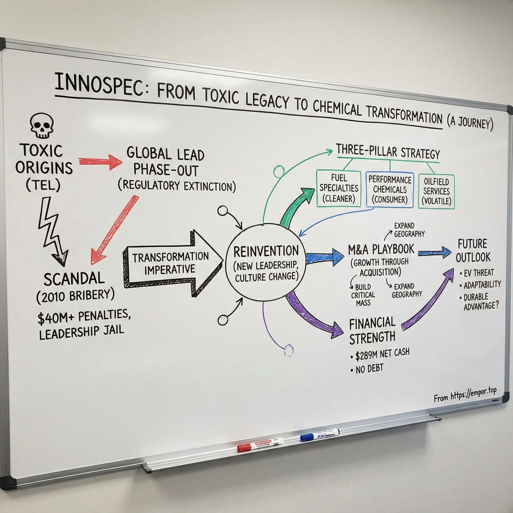 Innospec visual story map