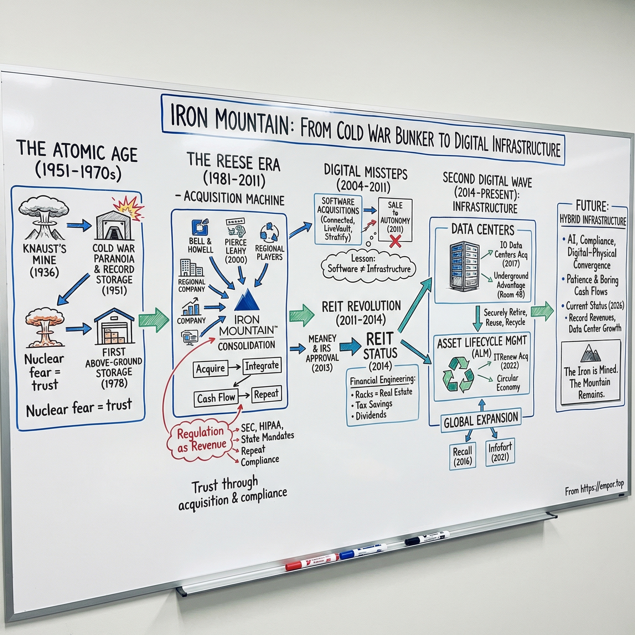 Iron Mountain visual story map