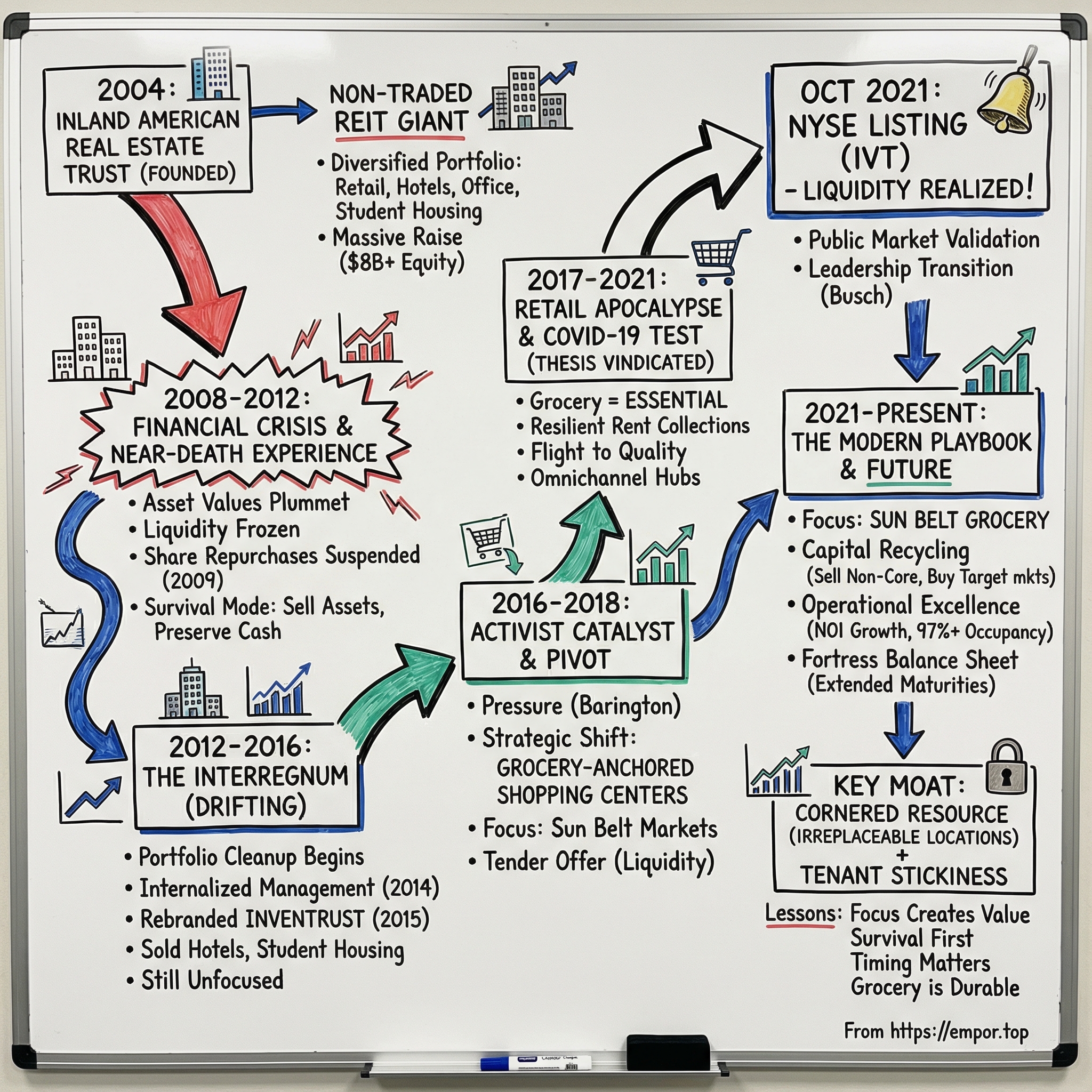 InvenTrust Properties visual story map