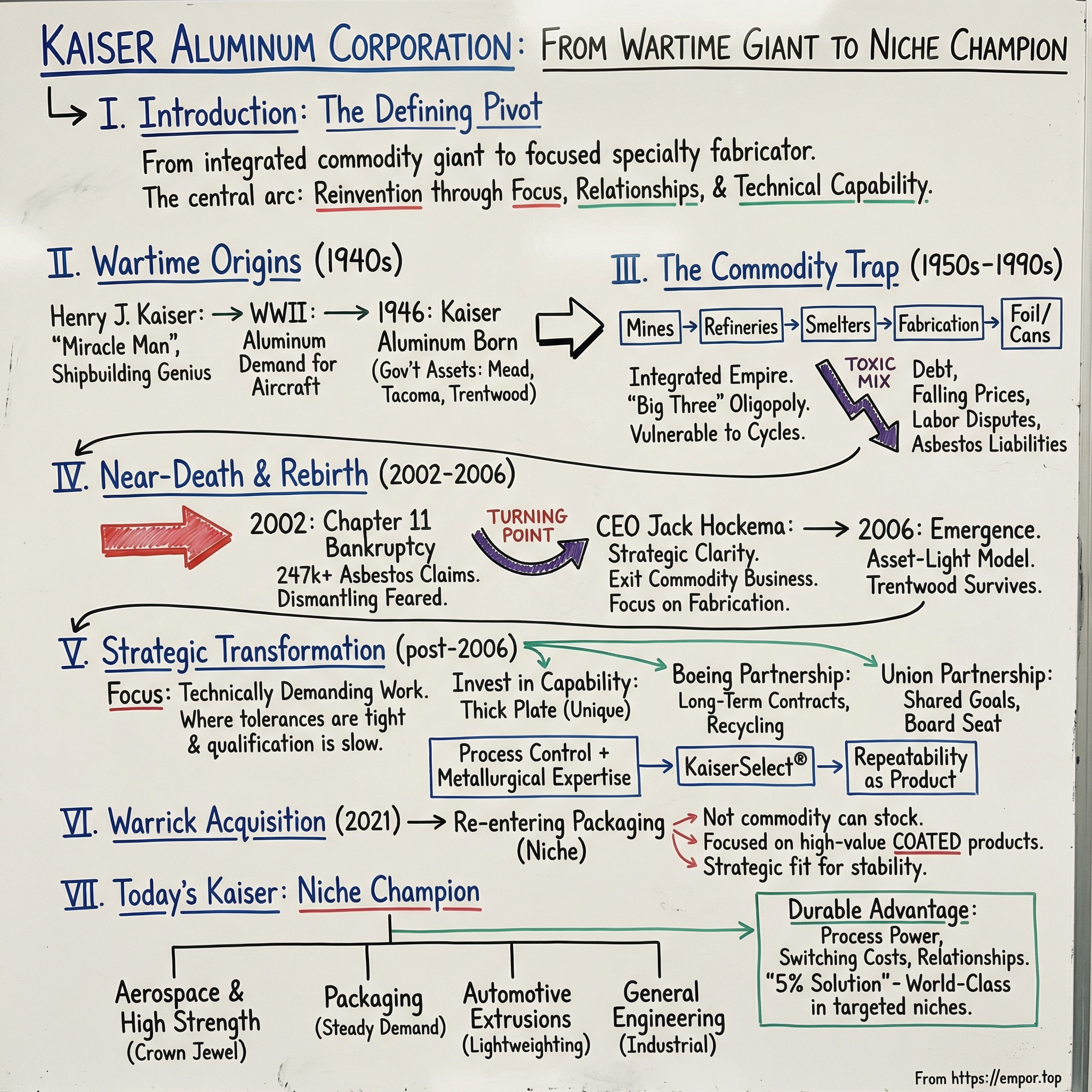 Kaiser Aluminum visual story map