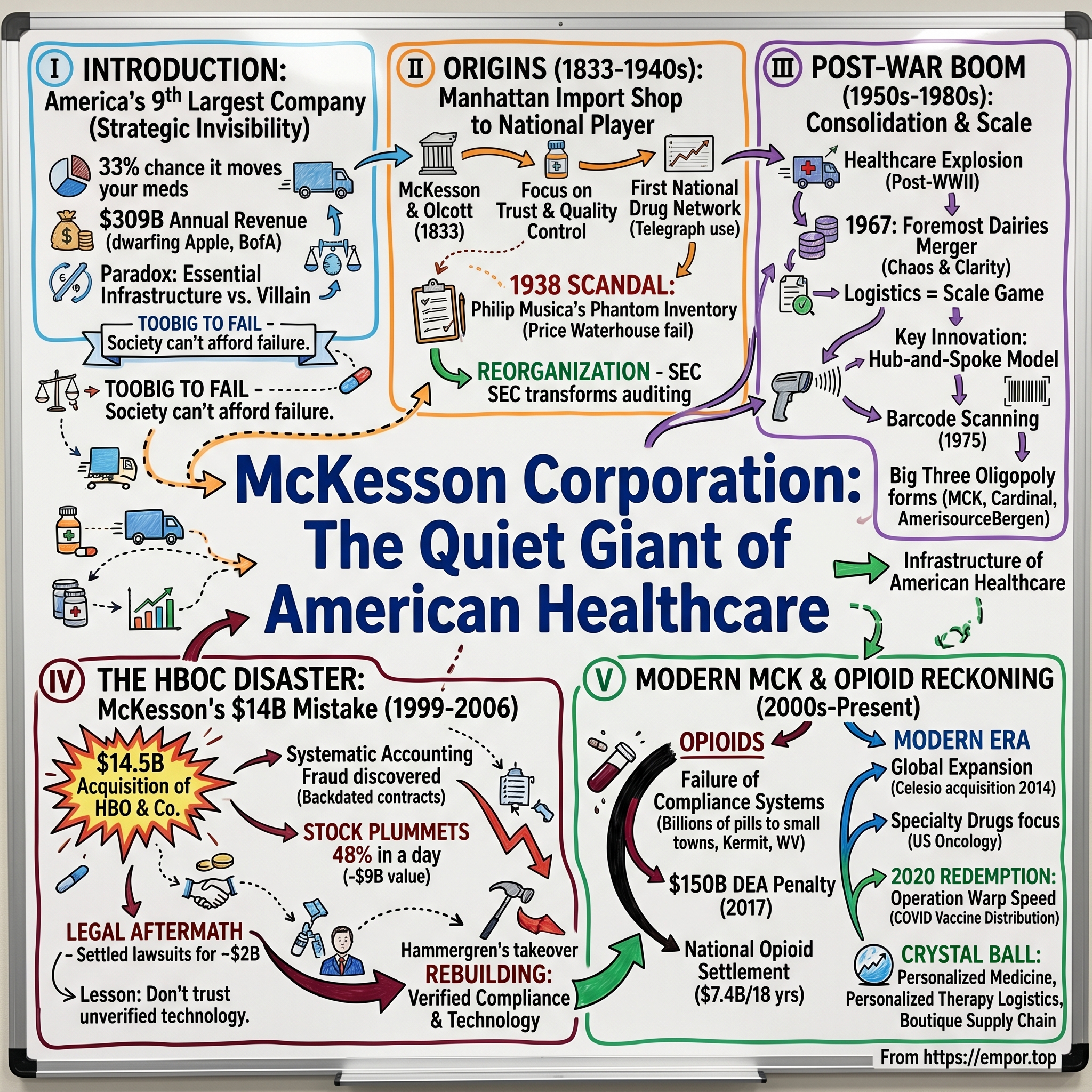 McKesson visual story map