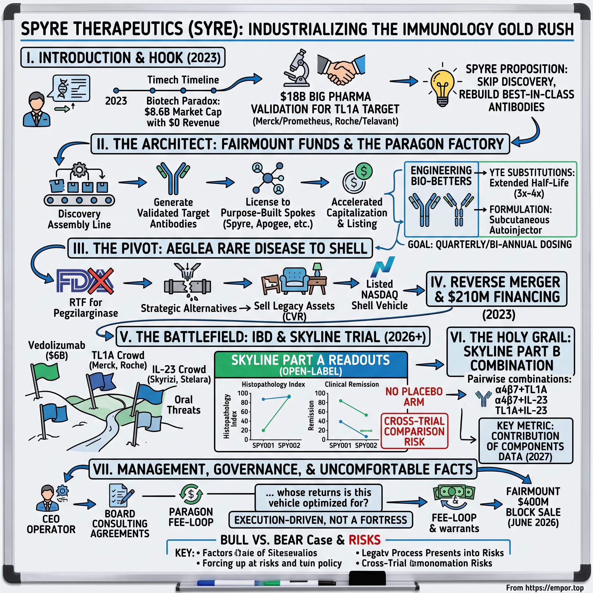 Spyre Therapeutics visual story map