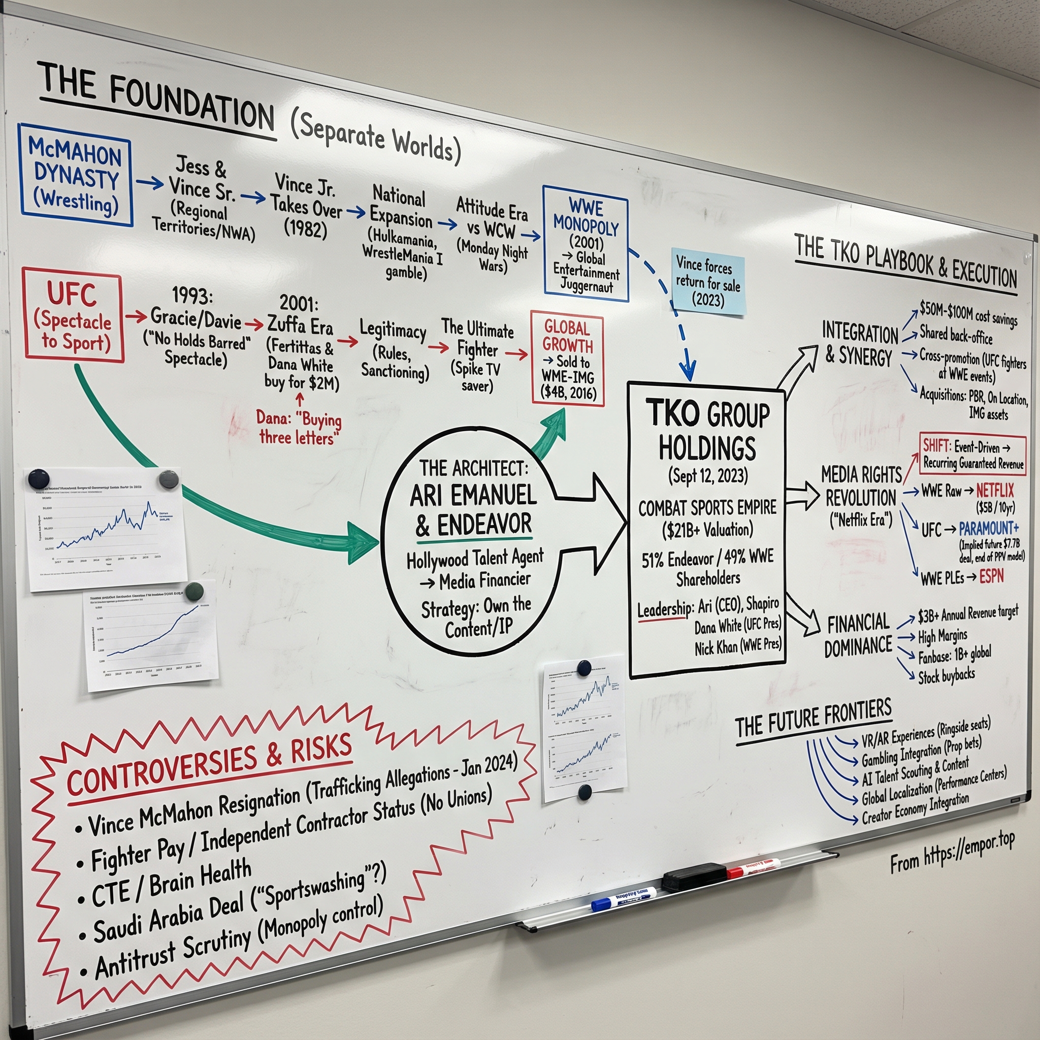 TKO Group Holdings visual story map