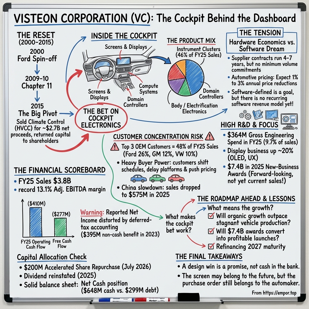 Visteon visual story map