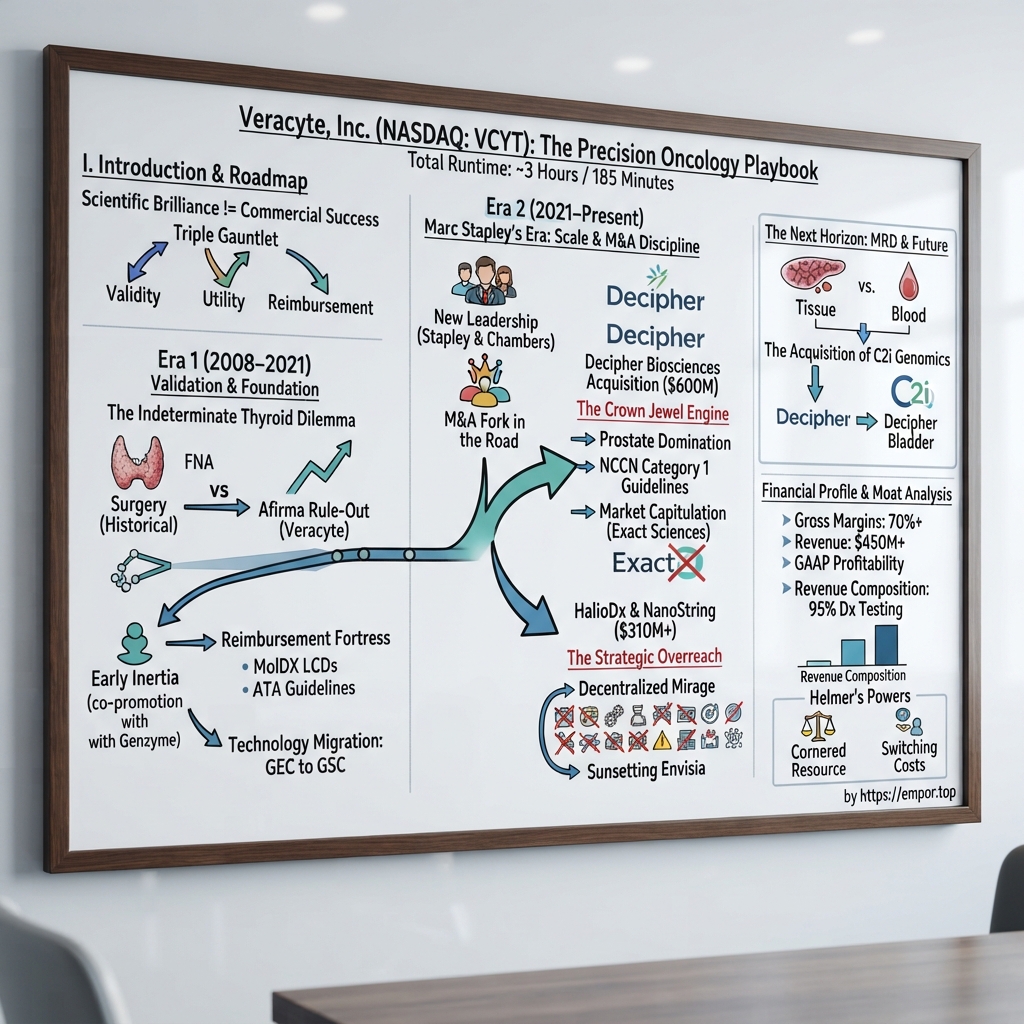 Veracyte visual story map