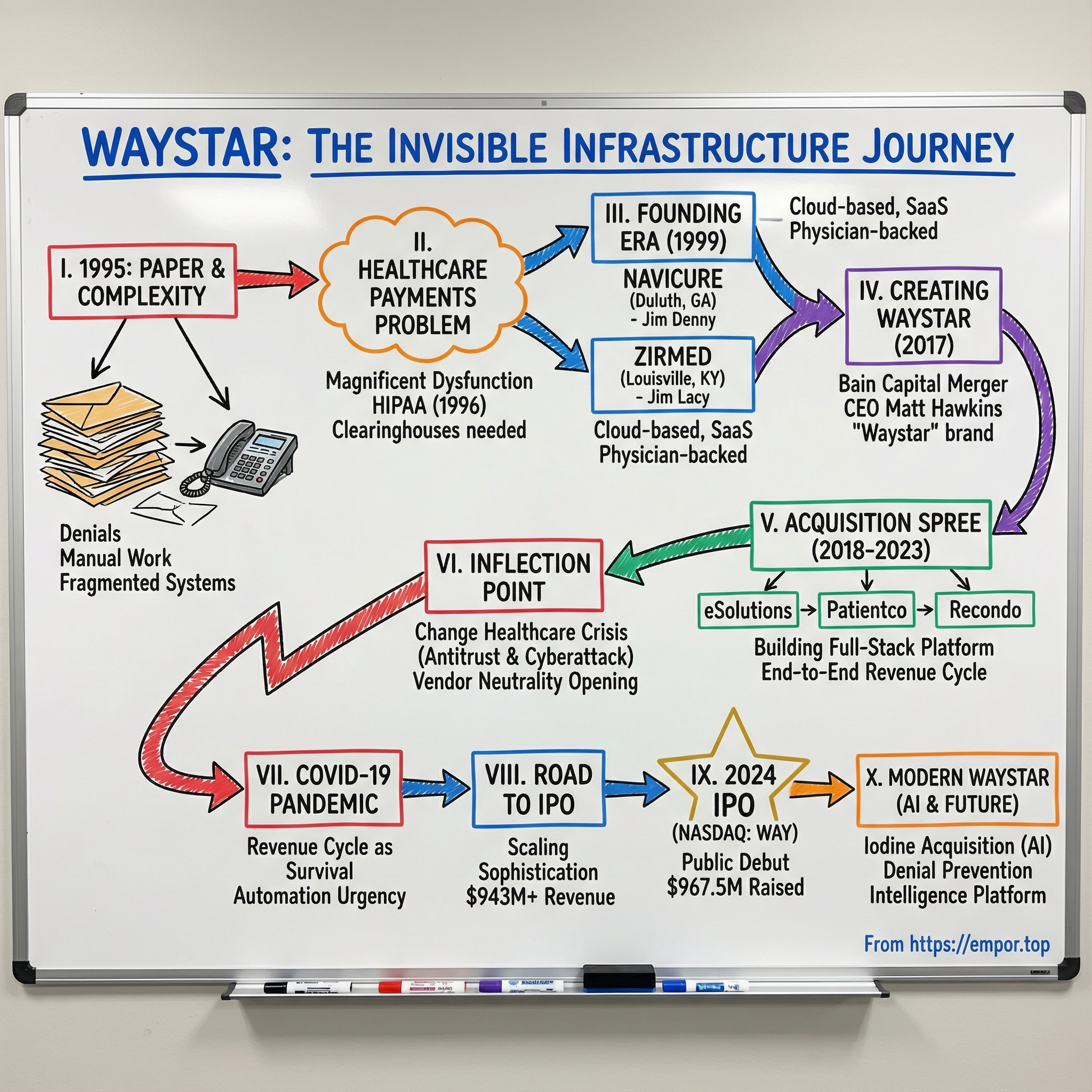Waystar Holding Corp visual story map