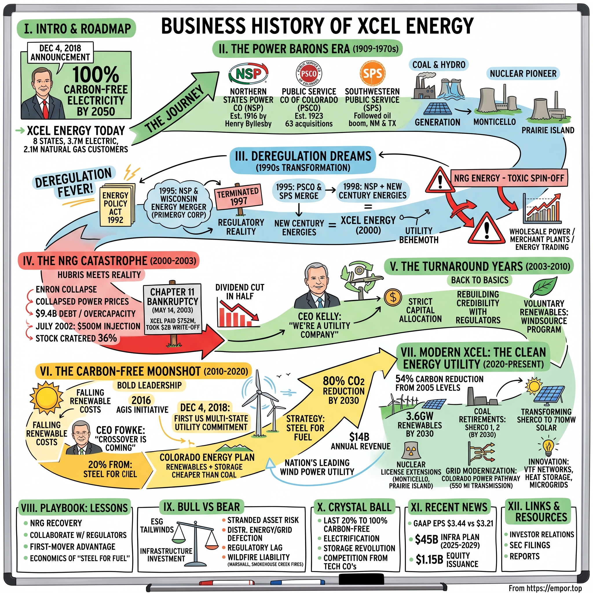 Xcel Energy visual story map